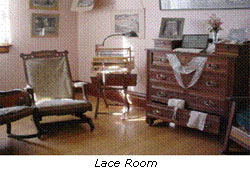 Zion Lace Room at Shiloh House